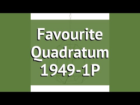 Люстра Favourite Quadratum 1949-1P обзор: светильник Favourite Quadratum 1949-1P 60 Вт, где купить Люстра Favourite Quadratum 1949-1P обзор: светильник Favourite Quadratum 1949-1P 60 Вт, где купить