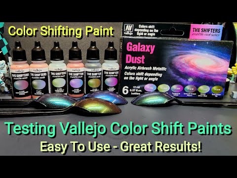 Got some vallejo colorshift paints in the mail today. I don't even know  what to say, I'm blown away! Looking forward to picking out the details  tomorrow! : r/minipainting