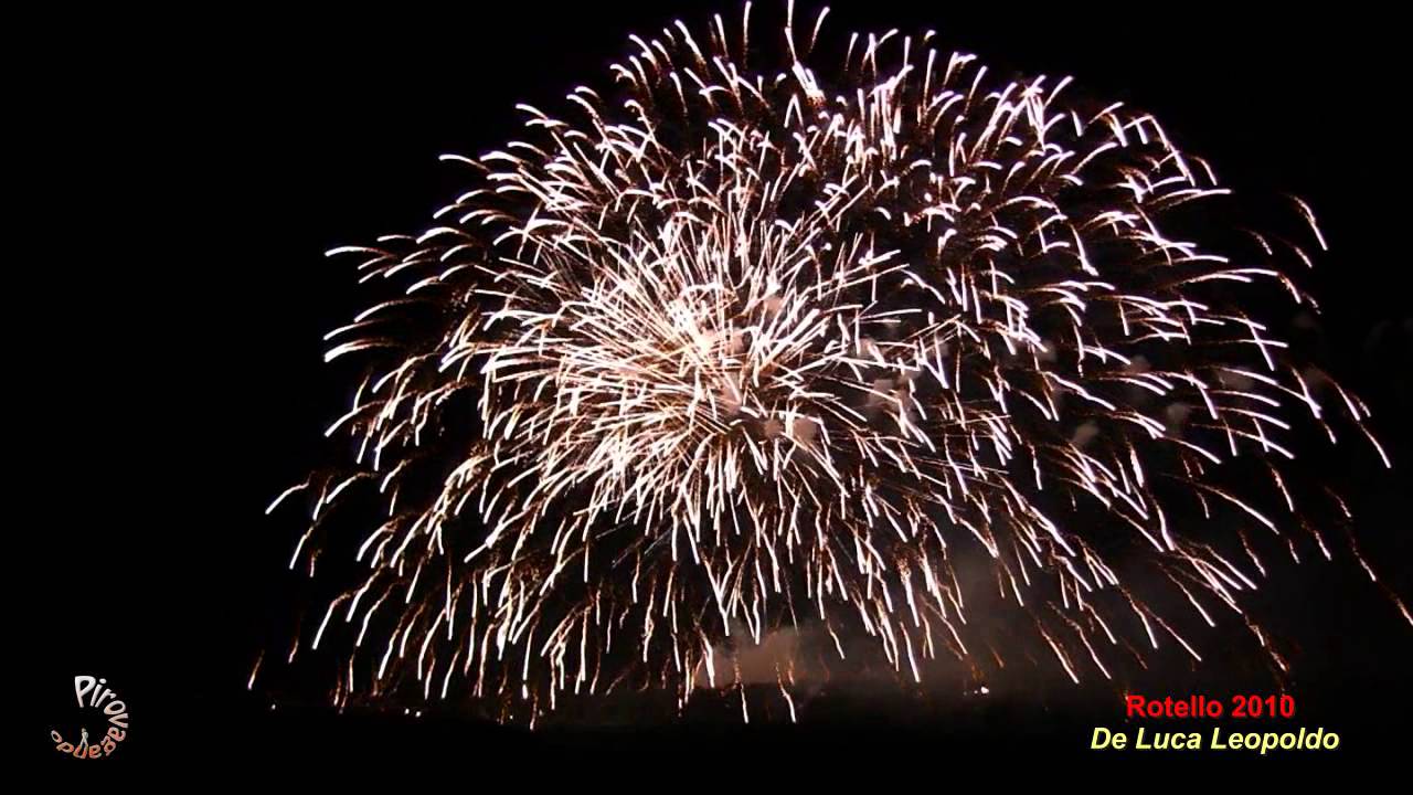 ROTELLO (Cb) - FESTIVAL PIROTECNICO 2010 - LEOPOLDO DE LUCA da Beltiglio (Bn)
