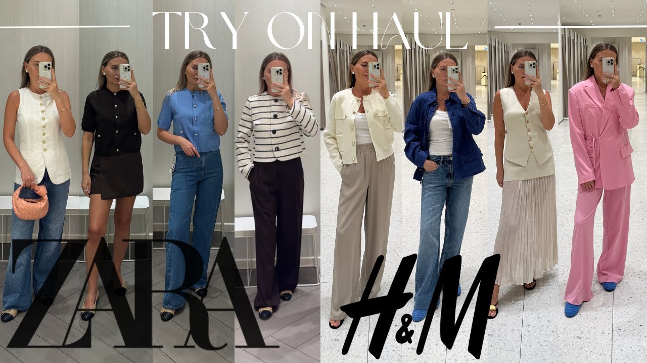 Massive ZARA and H&M ** l Try On HAUL | **