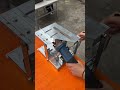 DIY Metal Cutting Machine with Angle Grinder for Steel Rods