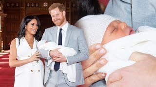 Harry and Meghan introduce baby boy – see all the photos