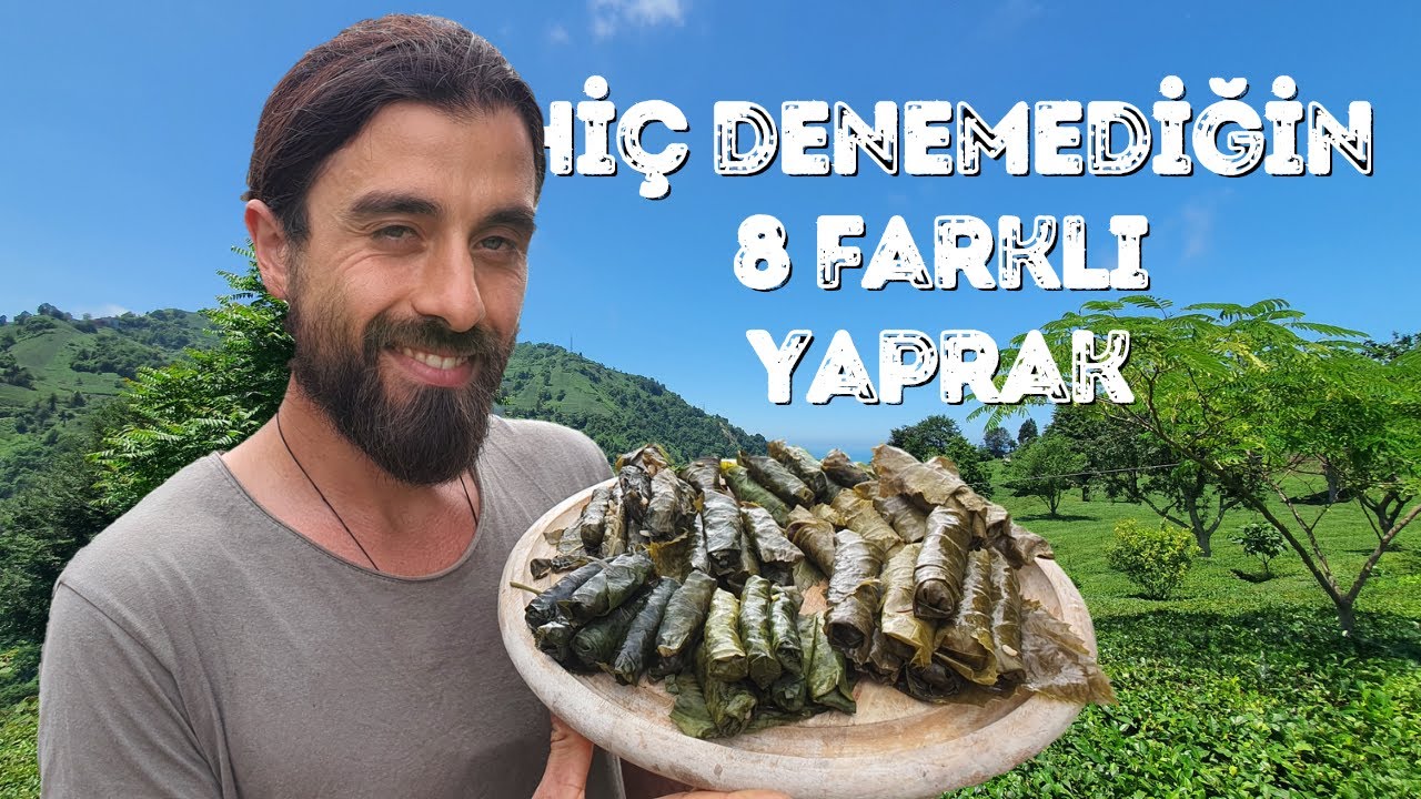 8 FARKLI YAPRAKTAN SARMA TARİFİ! (MİSAFİRİM VAR)⚠️BÖYLESİNİ NE GÖRDÜN, NE YEDİN⚠️