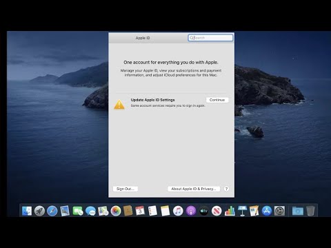 Mac keeps Saying Update Apple ID Settings and Verification Failed in macOS Catalina - Fixed