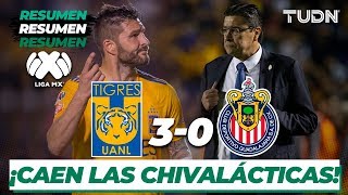 Resumen y Goles | Tigres 3  0 Chivas | Liga Mx  J5 CL2020 | TUDN