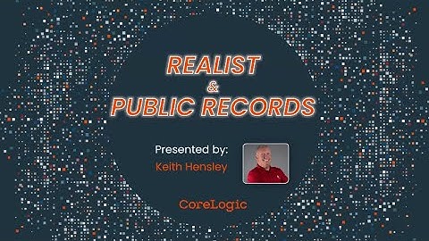 Realist & Public Records Searches