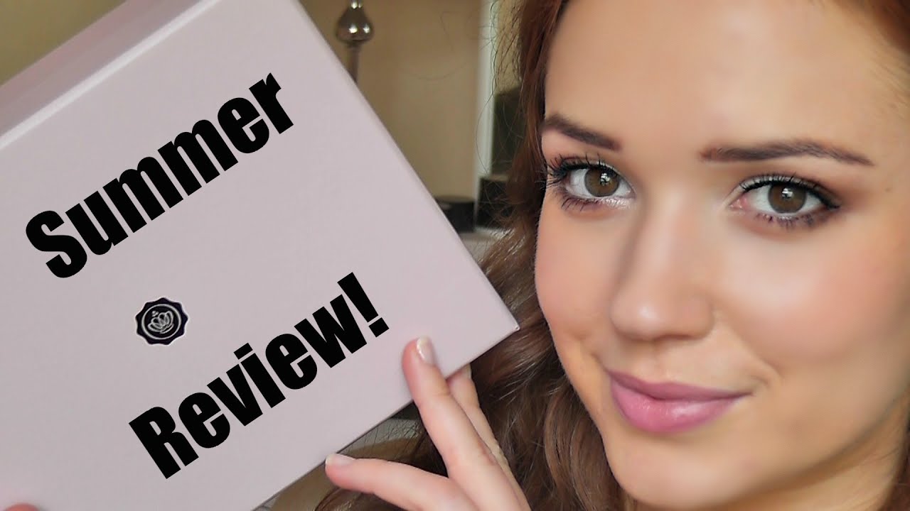 Sexy Summer Glossybox - Review!