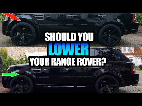 Lowering Your Range Rover Sport L320 With Links Good Or Bad Air Suspension Modification 2005 13 Youtube