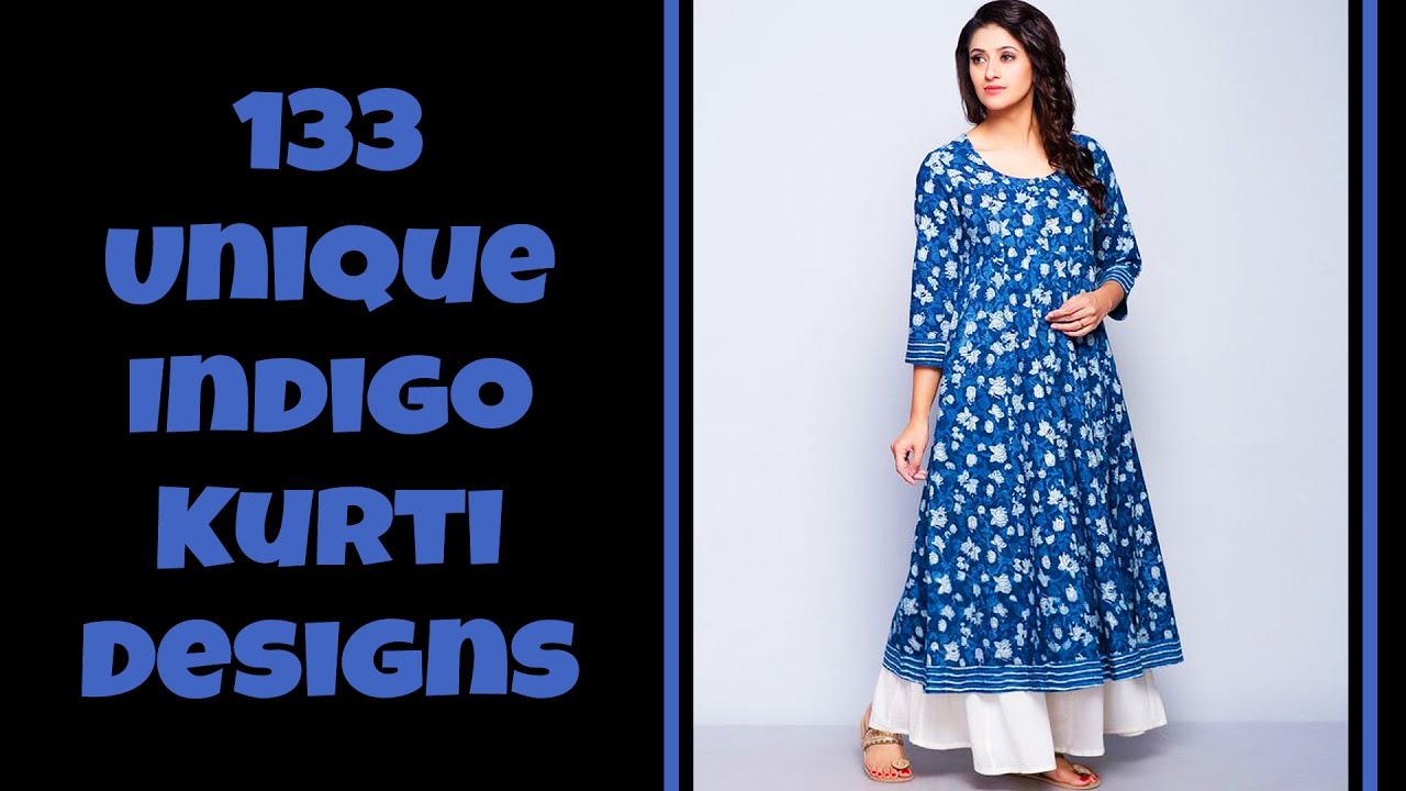 Buy Utsa Indigo Printed Kurti from Westside