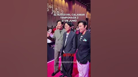 Alfombra roja | El juego del calamar #eljuegodelcalamar #squidgame #alfombraroja #leejungjae #shorts