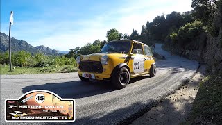 jean paul et nicolas  MICHELANGELI   HISTORIC RALLY  MATHIEU MARTINETTI  2024