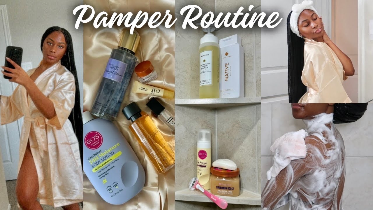 PAMPER ROUTINE FOR SOFT GLOWING SKIN *warm, vanilla scents* | HYGIENE ...