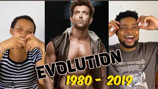 African Couple Reacts To: Hrithik Roshan Evolution (1980-2019)