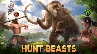 Primitive Era :100000 Bc | Mobile Game | survival and Build and Battle Game screenshot 5