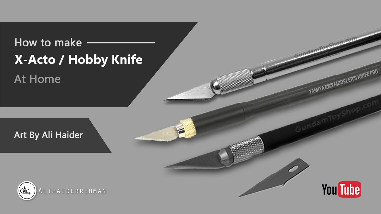 The Exacto Knife: Everything You Always Wanted to Know (but were afraid to  ask) • Smallhouse Models