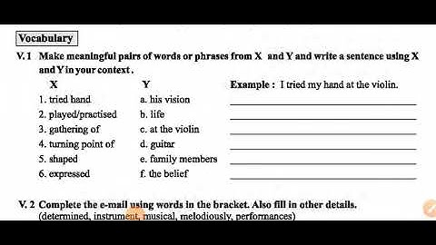 Std 9 Unit 3 Mohan and his veena V1