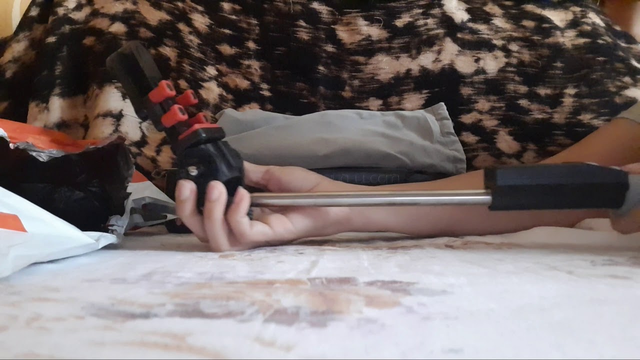 MY FIRST SELFIE STICK PORTABLE 360 DEGREES SMART ROTATION BLUETOOTH WIRELESS 🤗😍