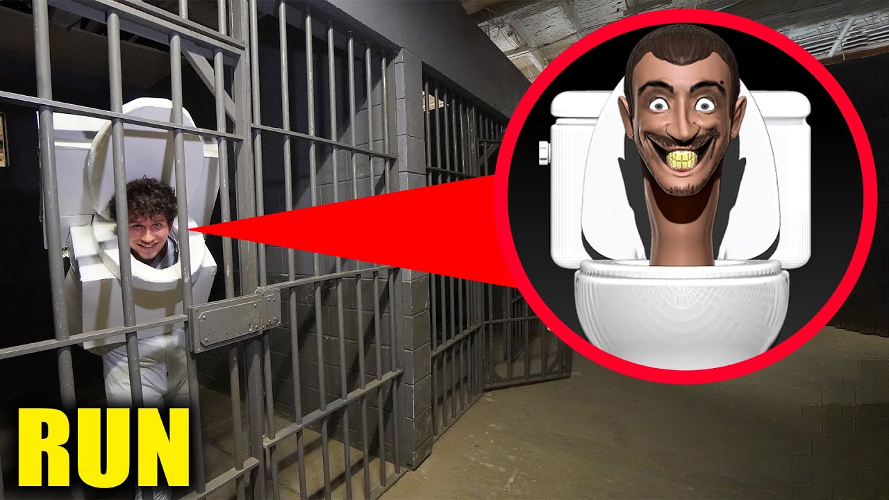 WE ARRESTED SKIBIDI TOILET AND PUT HIM IN JAIL IN REAL LIFE, WHAT HAPPENED  BEFORE IS SCARY!! 