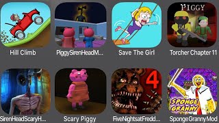 Hill Climb,Piggy Siren Head Mod,Save The Girl,Torcher Chapter 11,Siren Head Scary,Scary Piggy,FNaF 4 screenshot 2