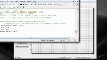 Slider in Matlab GUI (included Code)
