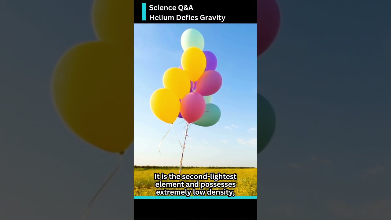 Does Helium Defies Gravity 