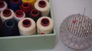 Sashiko tutorial #1 - The flower pattern (shippo tsunagi)