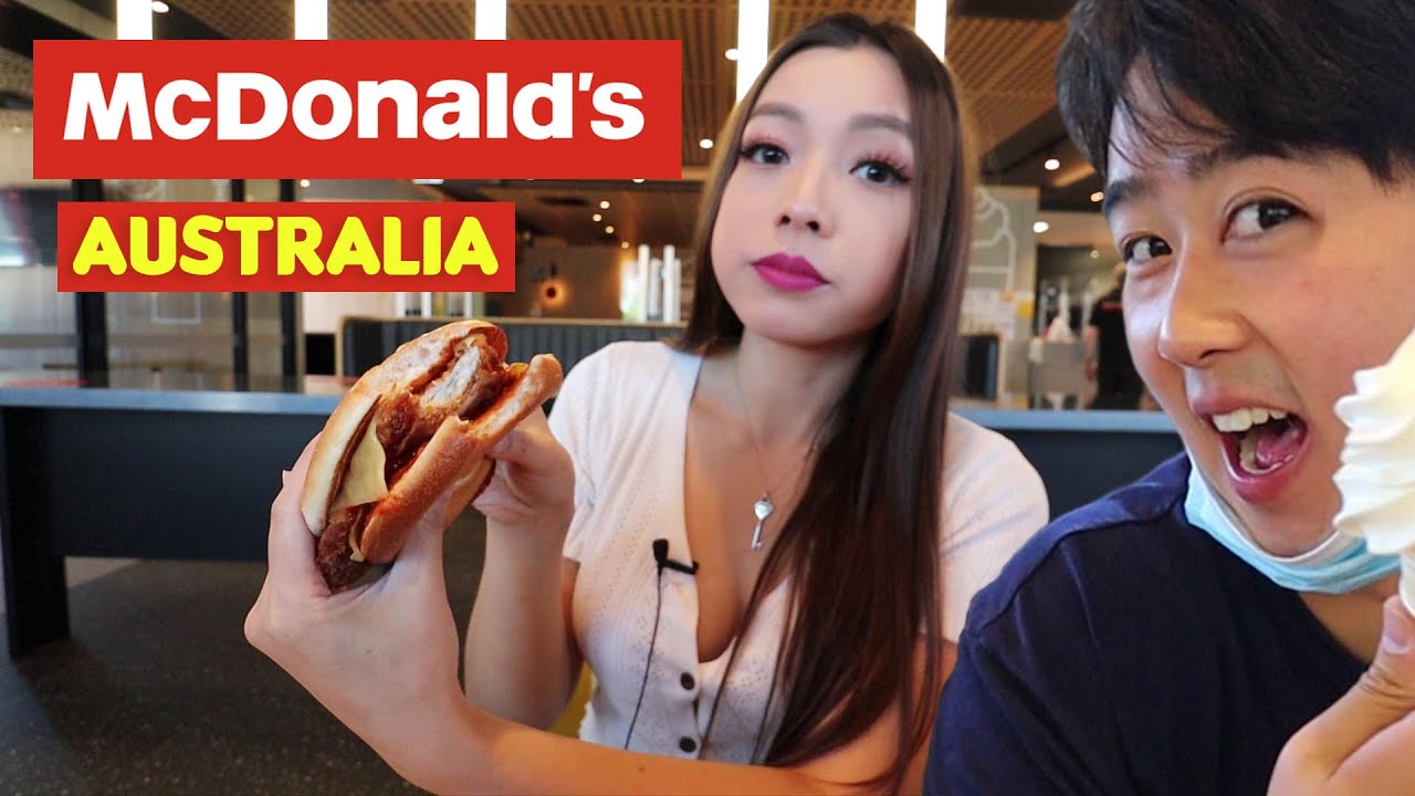⁣How does McDonald's in Australia compare to Asia? (Food Review)