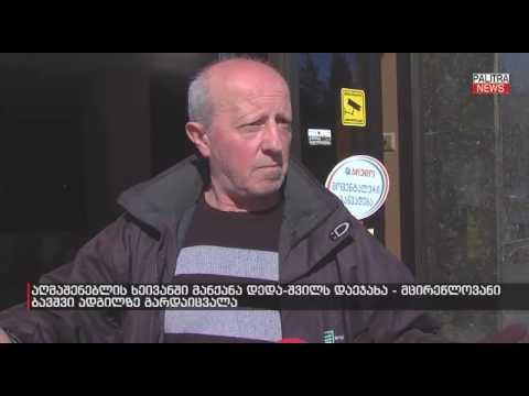 თვითმხილველი   11 წლის გოგონა დედასთან ერთად გაჩერებაზე იდგა, როცა მანქანა ჯერ განათების ბოძს, შემდე