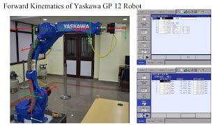 Forward Kinematics of Yaskawa GP12 Industrial Robot