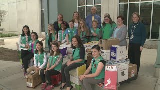 Pumpkin Chuckin' Challenge is fun fall STEM activity for Girl Scouts