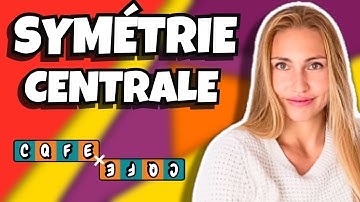 La SYMÉTRIE CENTRALE expliquée en 5 minutes - 5ème - construction d