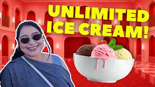 UNLIMITED ICE CREAM?? All new Museum Of Ice Cream at Area15 Las Vegas!