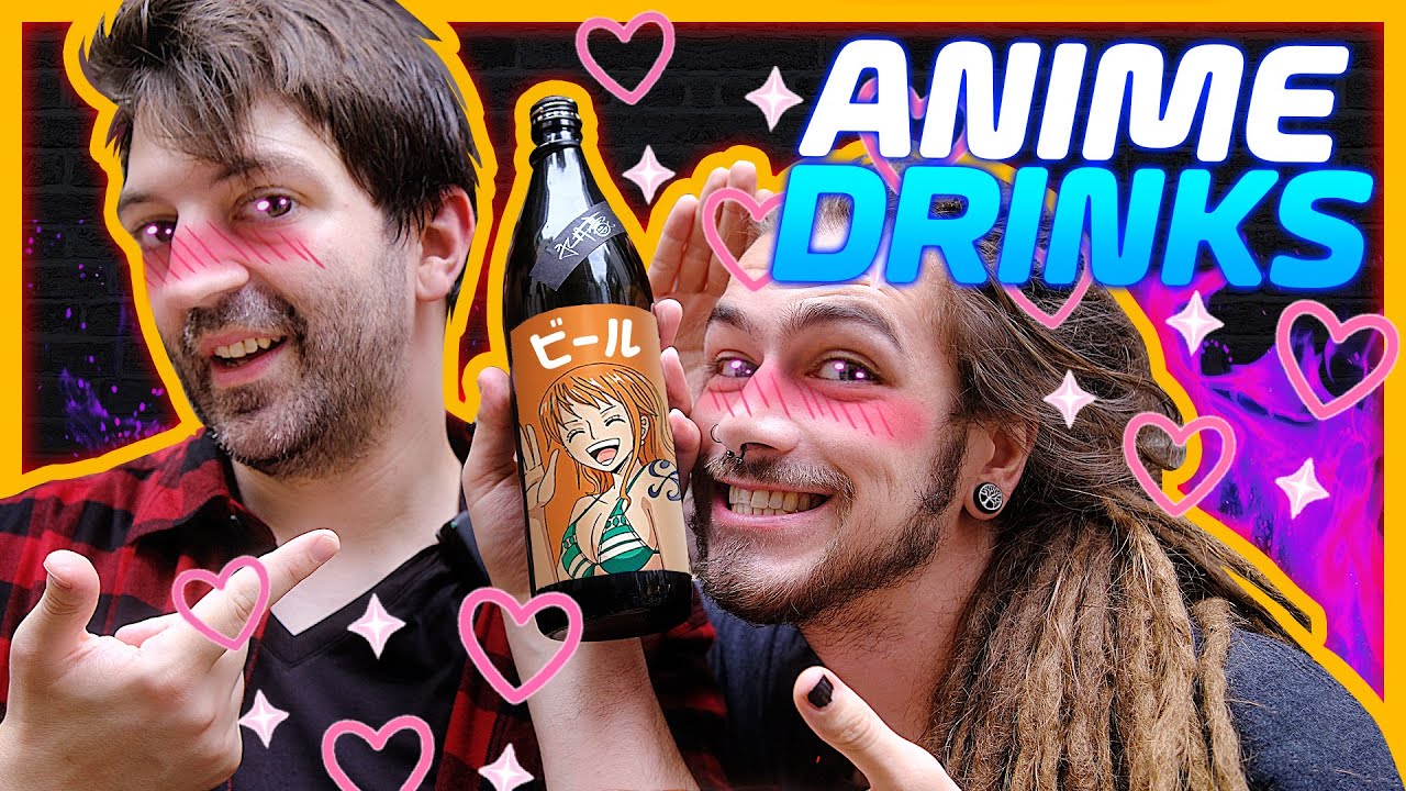 Wir trinken ANIME Drinks mit VIEL Sake 🍶🤯