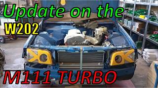 Update on My Mercedes M111 Turbo Engine Built for my W202 Race Car