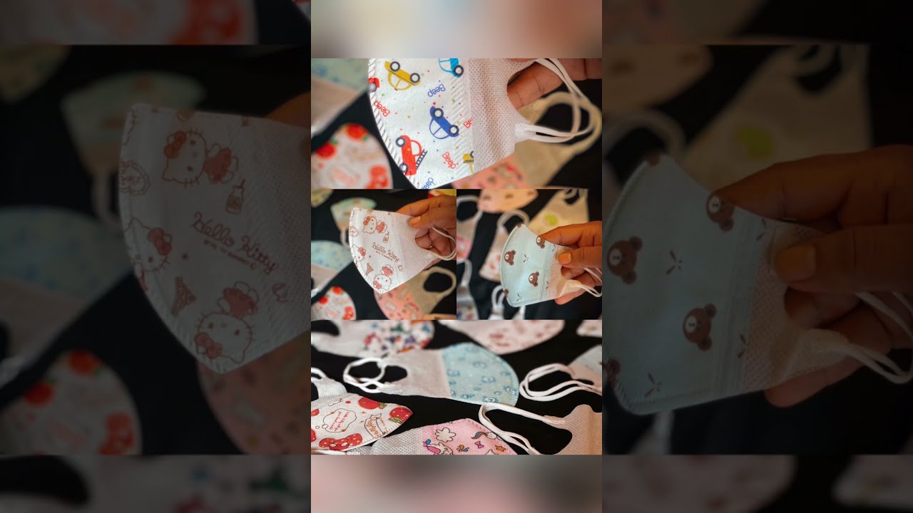 Schutz || 3D disposable kids mask ||