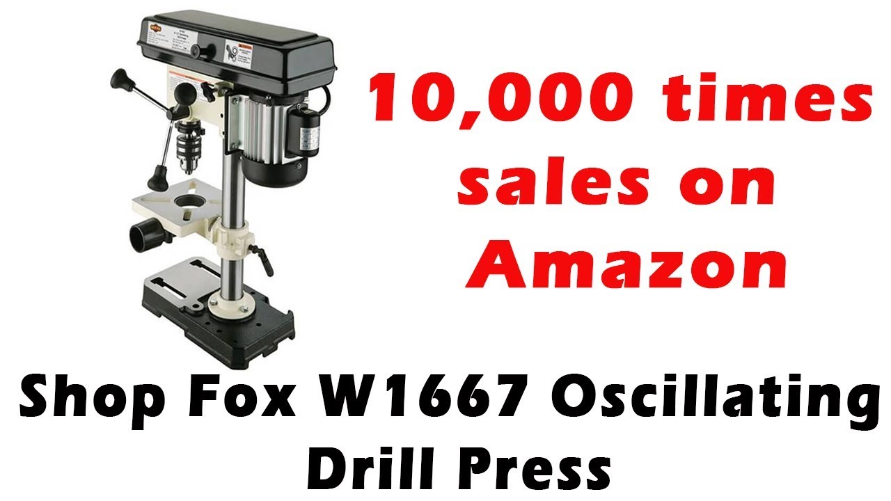 Best Bench (2022 ) Top Drill Press A Practical Shop Fox W1667 Bench