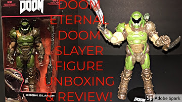 Doom Slayer Unboxing & Review McFarlane Toys Doom Eternal Figure