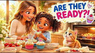 Nushi Learns to Be Patient 🧁 | Good Things Take Time | Kids Stories