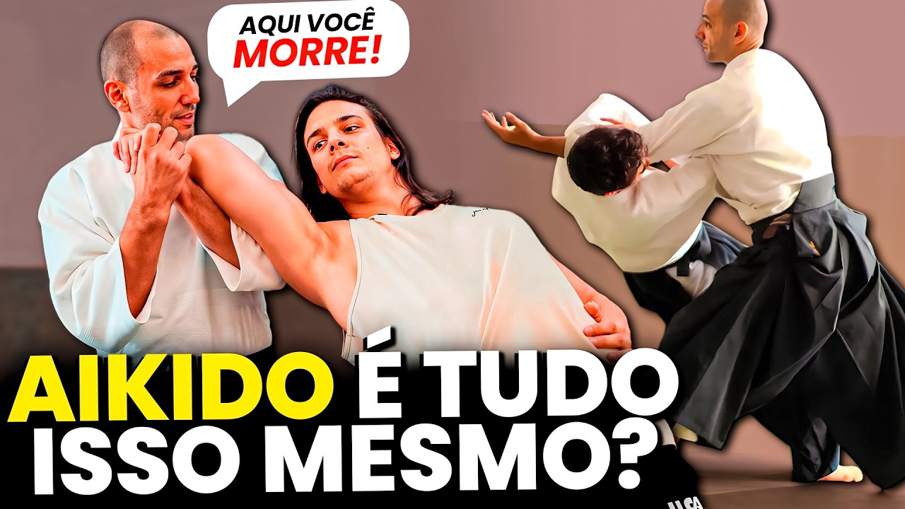 TUDO SOBRE AIKIDO E DEFESA PESSOAL! | DOJO DO MERLOTO #008