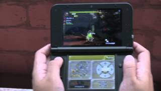 「モンスターハンター4」TGS 2012バージョンの直撮りプレイムービー