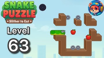 Snake Puzzle: Slither to Eat – Level 63 Walkthrough Solution 