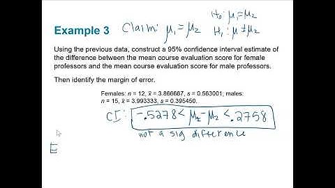 Section 9.2 (part 2) | Two Means