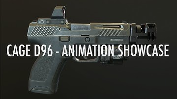 Unreal Engine 5 FPS Animation Showcase - CAGE D96 Pistol