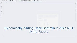 How to add usercontrol dynamically in ASP.NET using Jquery.
