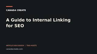 A Guide to Internal Linking for SEO