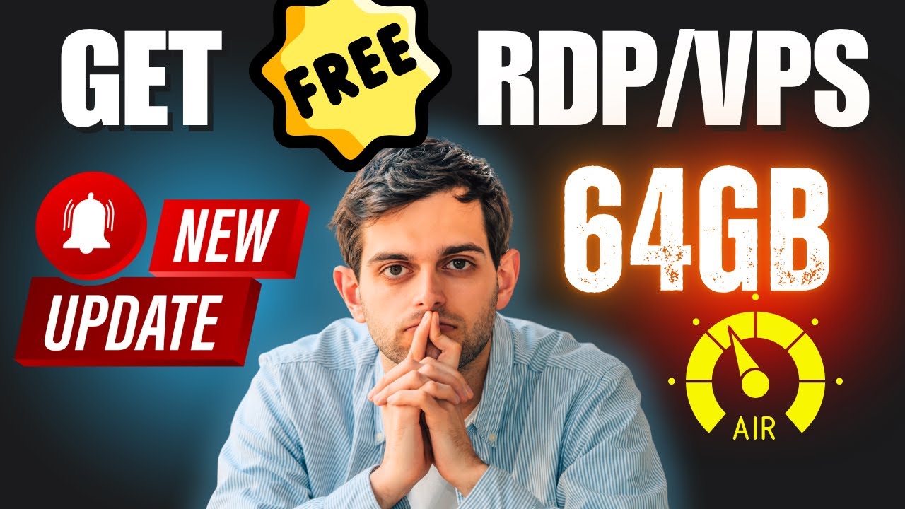 Get FREE Windows RDP Create | VPS/RDP From Fast Internet Speed 🌐 | Full ...