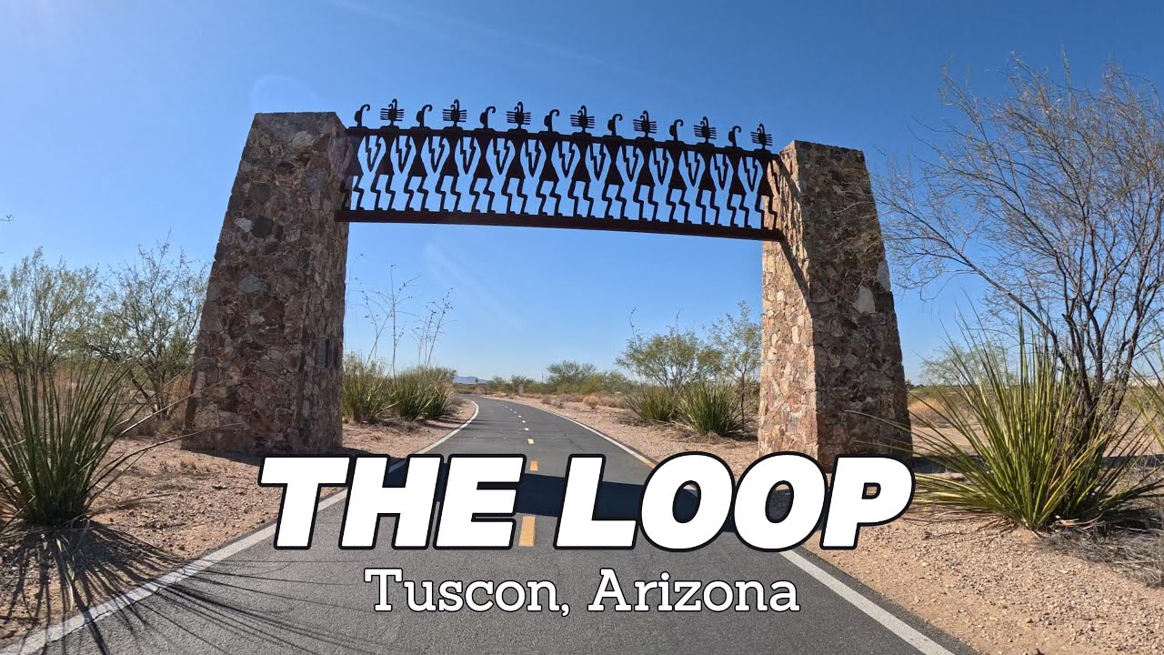 first ride around the loop (tucson, arizona) - YouTube