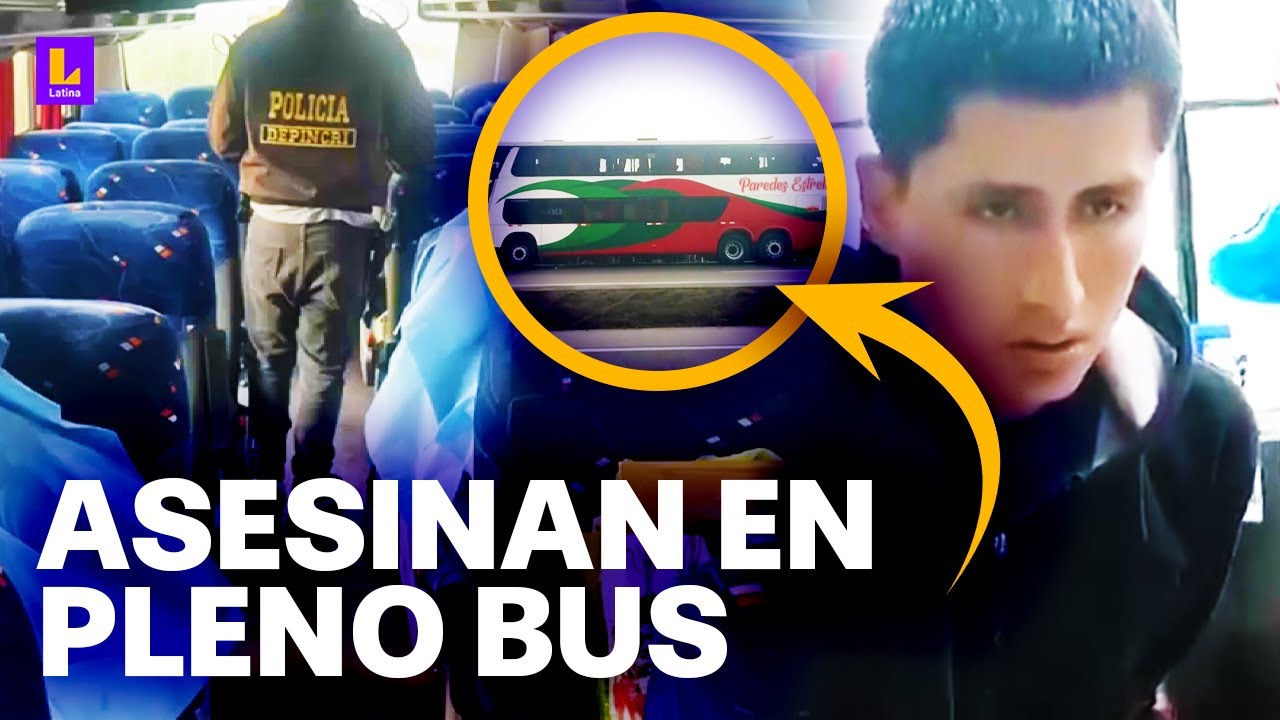 ¿Por qué lo asesinó? Dictan prisión preventiva para policía que mató a familia extranjera en bus