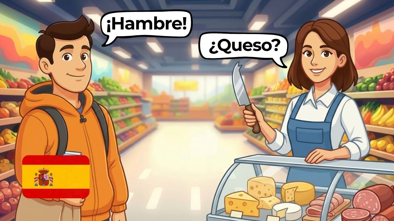 10 Spanish Shopping Conversations | Simple Spanish Dialogues (A1-A2)