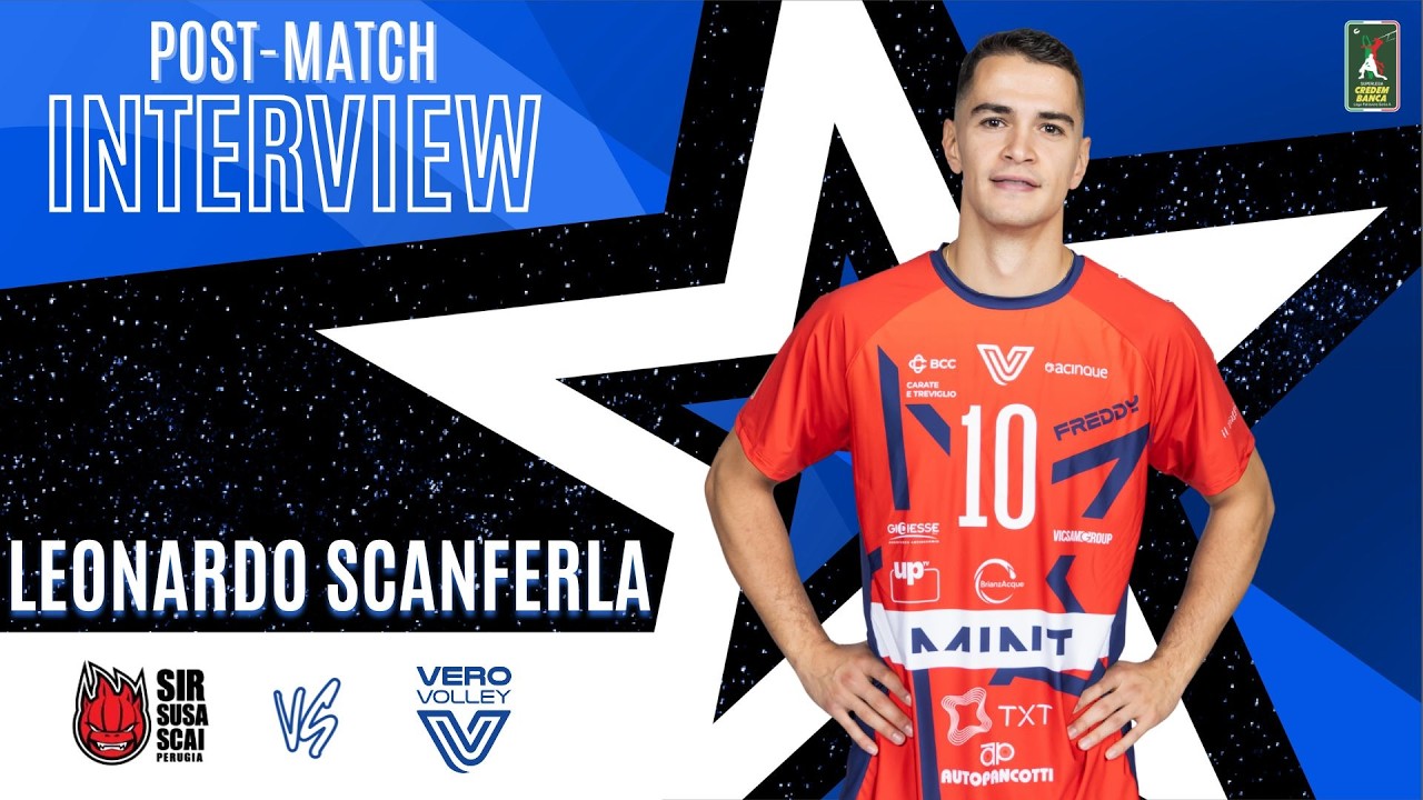 Leonardo Scanferla | Post match interview vs Sir Susa Scai Perugia